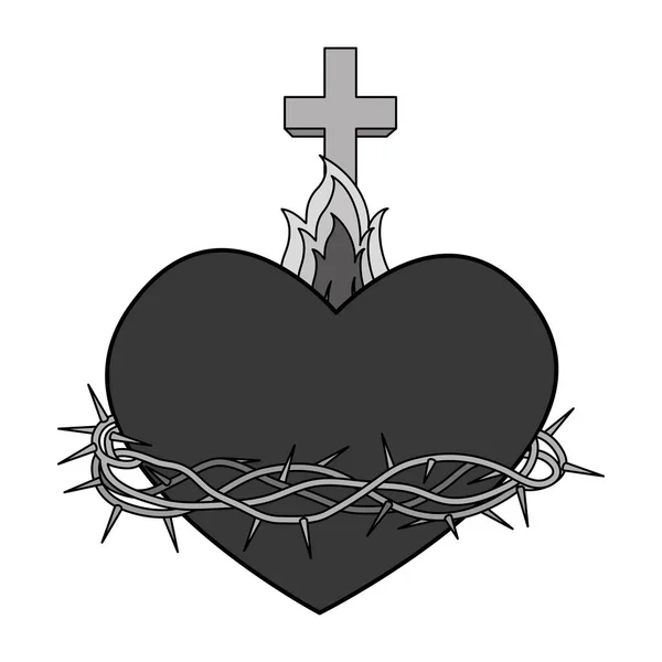 Sacred heart of jesus Stock Photos, Illustrations and Vector Art